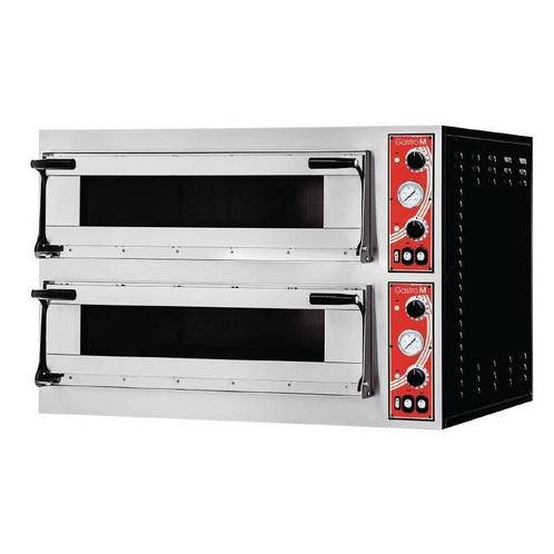 Pizza oven Rome - 2 kamers - Gastro M, Zakelijke goederen, Horeca | Keukenapparatuur, Nieuw in verpakking, Ovens, Magnetrons en Steamers