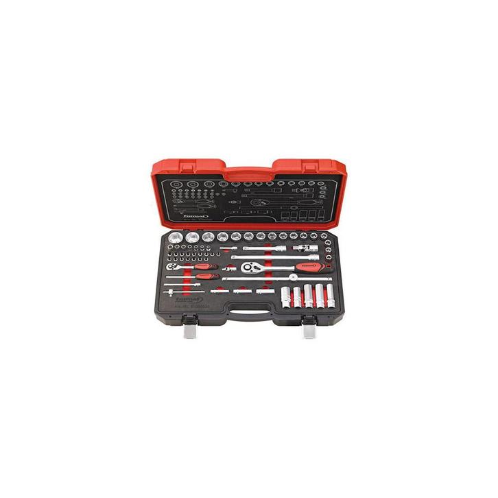 Dopsleutelset 1/4 en 1/2 58-delig FORMAT, Doe-het-zelf en Verbouw, Gereedschap | Handgereedschap, Nieuw, Verzenden