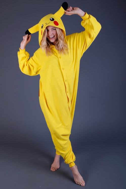 Onesie Pikachu Pokemon Pak Kostuum S-M Pikachupak Jumpsuit H, Kleding | Dames, Carnavalskleding en Feestkleding, Kleding, Nieuw