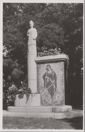 BAARN - Monument Koningin Emma, Verzamelen, Ansichtkaarten | Nederland, Verzenden