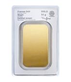 50 gram - Goud - .9999 - Heraeus - Verzegeld