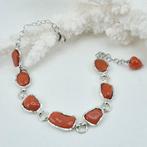 Bloedkoraal - Zilver - Armband - CORALLO MEDITERRANEO