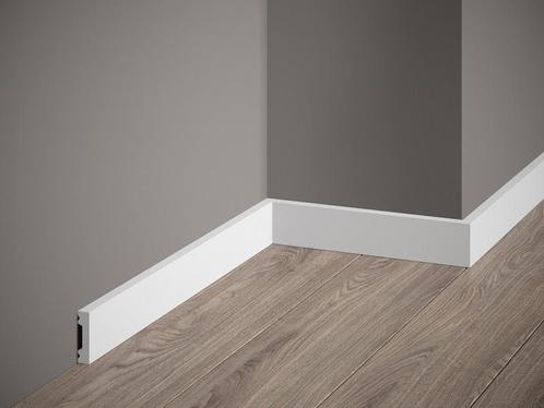 Plint MD011 (40 x 10 mm), lengte 2 m, Doe-het-zelf en Verbouw, Plinten en Afwerking, Nieuw, Ophalen of Verzenden