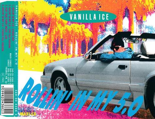 cd single - Vanilla Ice - Rollin In My 5.0, Cd's en Dvd's, Cd Singles, Zo goed als nieuw, Verzenden