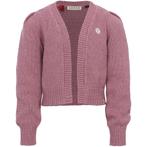 Vest gebreid (mauve blush), Kinderen en Baby's, Kinderkleding | Maat 128, Nieuw, Meisje, Looxs, Trui of Vest