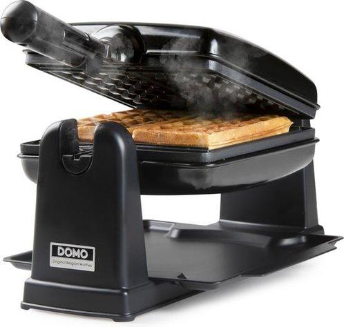 DOMO DO9224W Roterend Wafelijzer ( verpakking beschadigd ..., Huis en Inrichting, Keuken | Keukenbenodigdheden, Verzenden