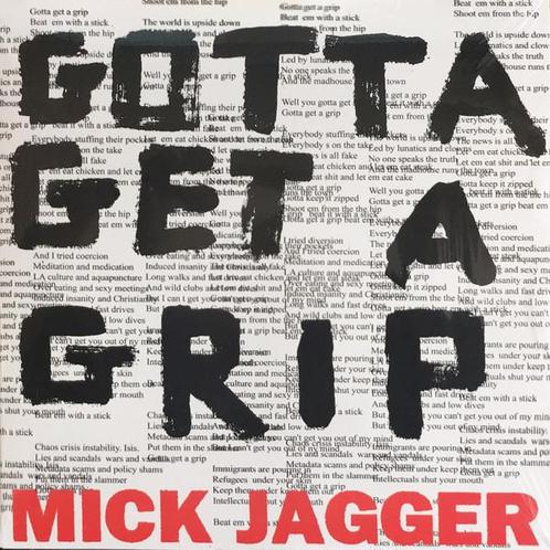 12 Inch Maxi - Mick Jagger - Gotta Get A Grip / England Lost, Cd's en Dvd's, Vinyl Singles, Verzenden