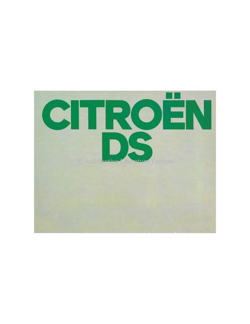 1972 CITROEN D SERIES PROGRAMMA BROCHURE NEDERLANDS, Boeken, Auto's | Folders en Tijdschriften