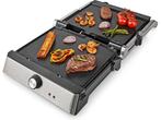 Nedis Contact Grill - 2000 W - 29 x 23 cm - Regelbare, Witgoed en Apparatuur, Contactgrills, Verzenden, Zo goed als nieuw