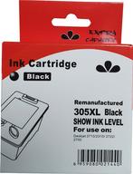 Huismerk HP 305XL cartridge zwart met inktniveau, Nieuw, Huismerk, Verzenden