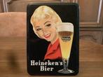 Heineken - Heinekens Bier - Reclamebord - Metaal
