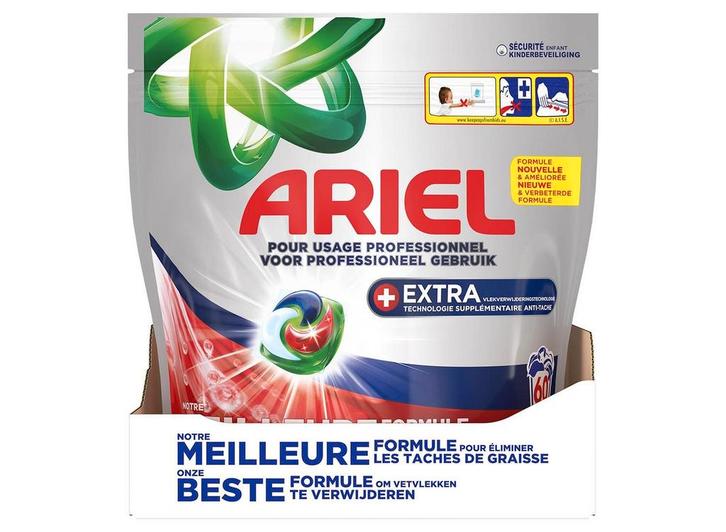 60 Ariel Professional wasmiddel - Pods - Stainbuster, Huis en Inrichting, Schoonmaakartikelen, Verzenden