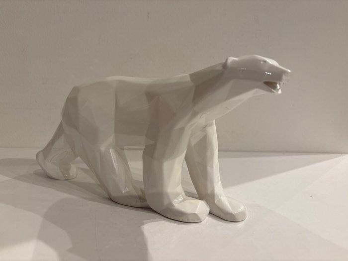 Richard Orlinski (1966) - sculptuur, Polar Bear (white, Antiek en Kunst, Kunst | Designobjecten