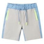 vidaXL Kindershort met trekkoord 92 blauw, Verzenden, Nieuw