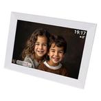 Digitale fotolijst | Denver (HD, 16 GB, 10.1 inch, Wit), Verzenden, Nieuw