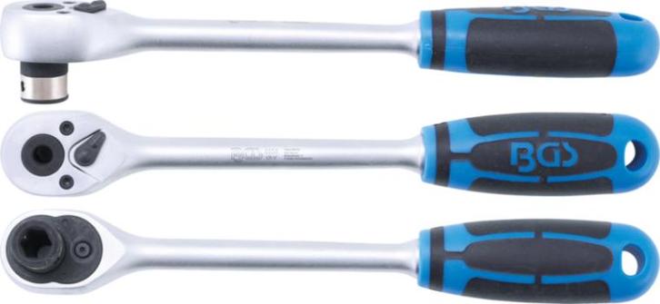 Bgs Technic Bit-ratelsleutel extra lang 10 mm (3/8) zeskant, Auto diversen, Autogereedschap, Verzenden