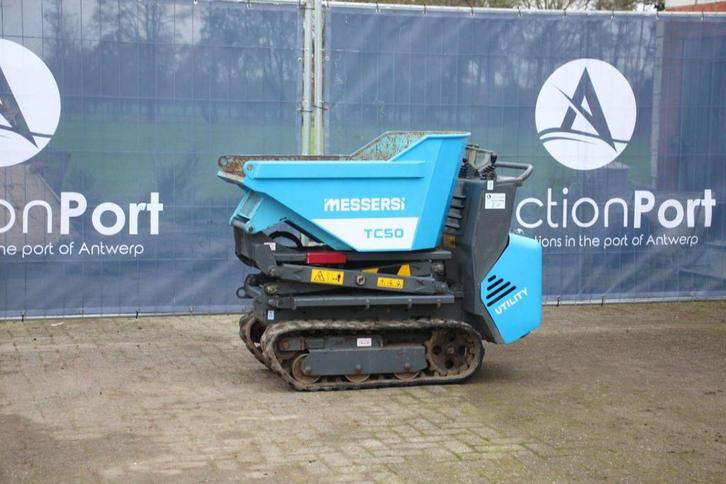Veiling: Minidumper Messersi TC50d Diesel 2021, Zakelijke goederen, Machines en Bouw | Transport, Ophalen