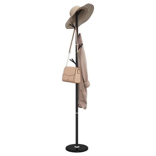 vidaXL Kapstok 175 cm gepoedercoat ijzer zwart, Huis en Inrichting, Woonaccessoires | Kapstokken, Nieuw, Verzenden