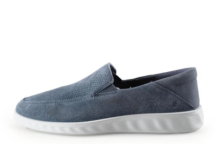 Ecco Instappers in maat 42 Blauw | 10% extra korting, Kleding | Heren, Schoenen, Blauw, Zo goed als nieuw, Overige typen, Verzenden