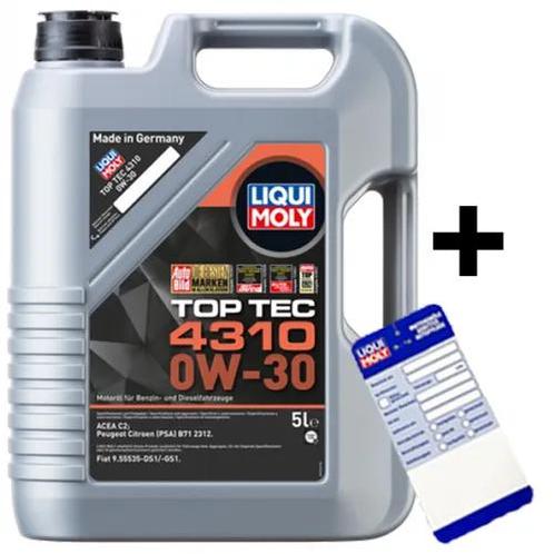 Liqui Moly 0W30 Top Tec 4310 Motorolie 2362 (5L) C2 B71.2..., Auto-onderdelen, Motor en Toebehoren, Nieuw, Ophalen of Verzenden