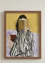 Abstracte Canvas Poster 30 x 40 cm – Moderne Wanddecoratie, Rechthoekig Staand, Nieuw, Ophalen of Verzenden, Canvas of Doek