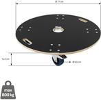 Meubelroller - Transportroller - Met remmen - Ø77 cm - tot 8, Doe-het-zelf en Verbouw, Verzenden, Zo goed als nieuw