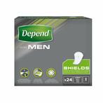 6x Depend for Men Shields 24 stuks, Diversen, Verpleegmiddelen, Nieuw, Verzenden