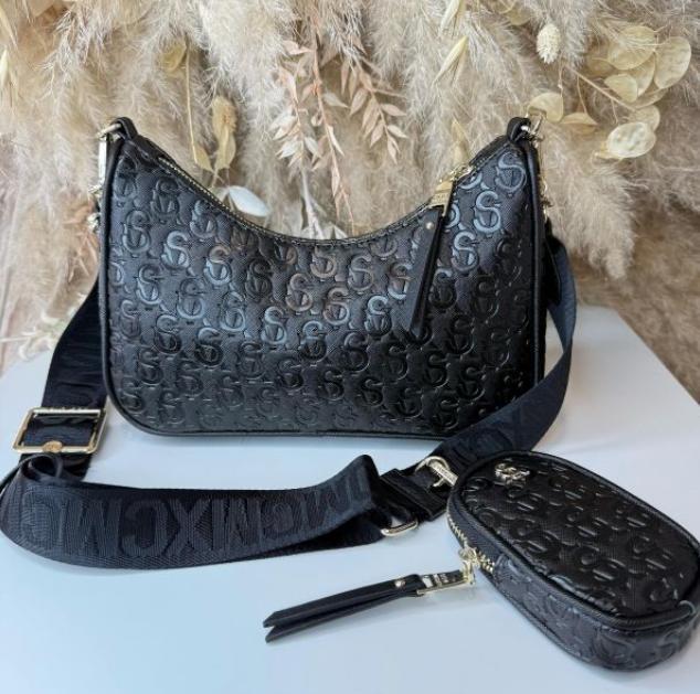 Steve Madden - Bvice-E - Zwart / Super mooie tas, Sieraden, Tassen en Uiterlijk, Tassen | Damestassen, Verzenden