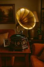 Soundmasters - 78RPM Grammofoon Reproduction Grammofoon, Antiek en Kunst, Curiosa en Brocante