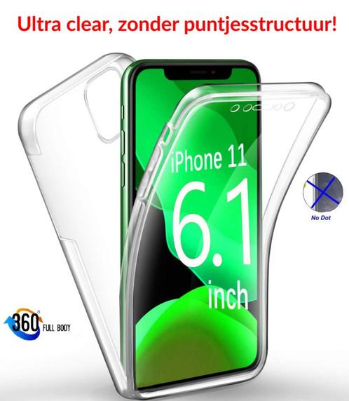 iPhone 11 360° Ultra Clear Hybrid PC + TPU Hoesje, Telecommunicatie, Mobiele telefoons | Hoesjes en Frontjes | Apple iPhone, Nieuw