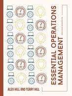 9781137526564 Essential Operations Management | Tweedehands, Boeken, Verzenden, Zo goed als nieuw, Alex Hill