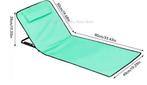 Opvouwbare Loungestoel – 5-Positie Zonnebankstoel, Draagbaar, Tuin en Terras, Tuinstoelen, Verzenden, Nieuw