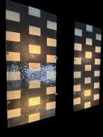 IKEA - Wandlamp - Gyllen - Glas, Metaal - Twee wandlampen