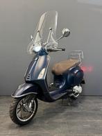 Vespa Primavera IGET brom 45km | Mat blauw | 12 mnd. garanti, Gebruikt, Overige modellen, Maximaal 45 km/u, Benzine