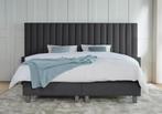 ACTIE! Boxspring Palermo 160 200 Antraciet, Verzenden, 200 cm, 160 cm, Nieuw