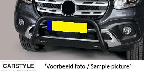 Pushbar | Iveco | Daily 12-14 4d bes. | RVS Medium Bar zwart, Auto diversen, Tuning en Styling, Verzenden