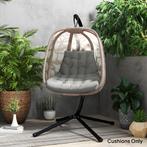 TRUUSK Zitkussen 120x100 cm met Rugleuning - Waterafstotend, Tuin en Terras, Verzenden, Nieuw