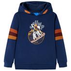 vidaXL Kindertrui met capuchon 104 marineblauw, Verzenden, Nieuw