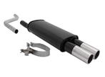 Novus sportuitlaat Vw Polo 2 Polo 3 2x76mm M, Auto-onderdelen, Uitlaatsystemen, Verzenden, Nieuw