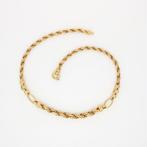 Halsketting - 18 karaat Geel goud, Sieraden, Tassen en Uiterlijk, Kettingen, Nieuw