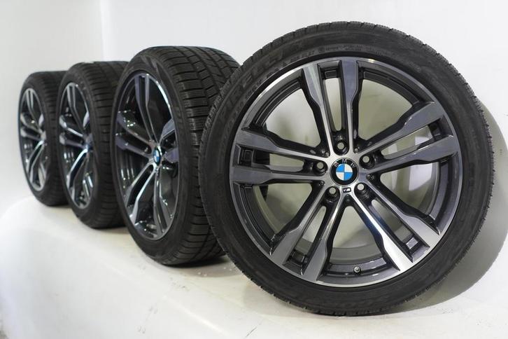 BMW X5 F15 X6 F16 468M 20 inch velgen Pirelli Runflat Winter, Auto-onderdelen, Banden en Velgen, Velg(en), Gebruikt, 20 inch, Winterbanden