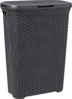 Curver Style Wasmand met Deksel - 40L - Antraciet, Huis en Inrichting, Ophalen of Verzenden, Zo goed als nieuw