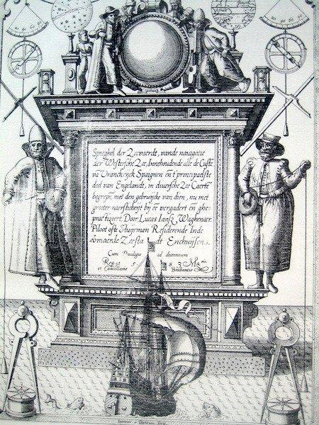 Europa - Europese zeeën en kusten.; Lucas Janszoon Waghenaer, Boeken, Atlassen en Landkaarten