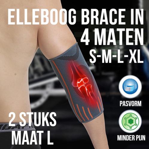 2 stuks Ademende Elleboog Arm Brace - Maat L, Diversen, Braces, Nieuw, Verzenden
