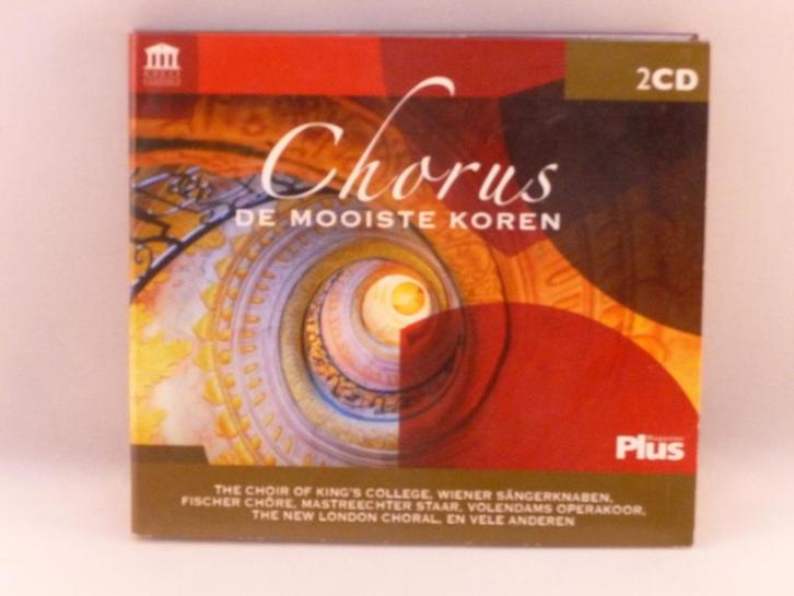 Chorus - De Mooiste Koren (2 CD), Cd's en Dvd's, Cd's | Religie en Gospel, Zo goed als nieuw, Verzenden