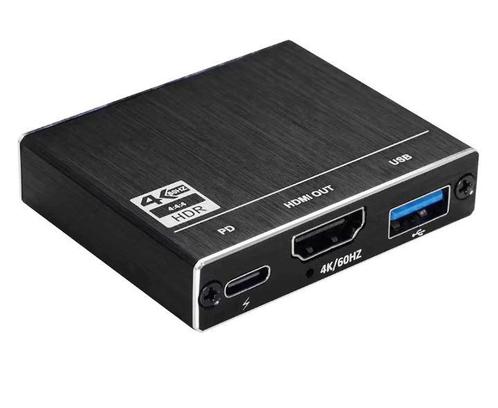 DrPhone THD3 - USB-C HDMI 4K 60Hz – Power Delivery (PD) 100W, Computers en Software, Overige Computers en Software, Verzenden