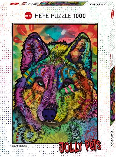 Jolly Pets - Wolfs Soul Puzzel (1000 stukjes) | Heye -, Hobby en Vrije tijd, Denksport en Puzzels, Nieuw, Verzenden