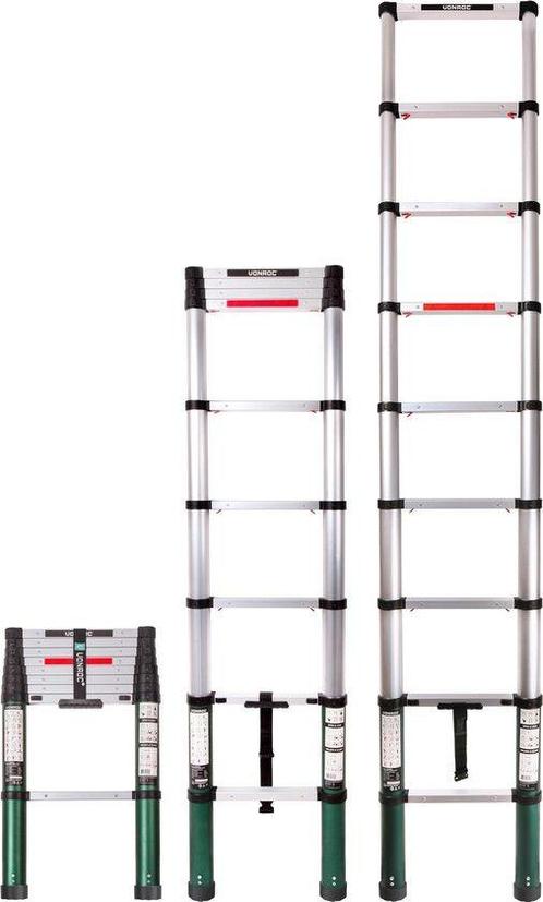 Tweedekans | VONROC Professionele Telescopische ladder –, Doe-het-zelf en Verbouw, Gereedschap | Overige machines, Ophalen of Verzenden