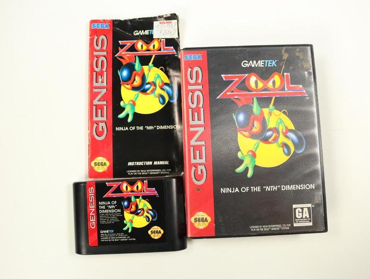 SEGA Genesis - Zool Ninja of the Nth Dimension, Spelcomputers en Games, Games | Sega, Ophalen of Verzenden