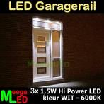 LEDgaragerail met Hi Power LEDs - diverse lengten en LEDs, Ophalen of Verzenden, Nieuw, Metaal, Garagedeur